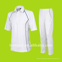 Alta qualidade desportiva profissional design cricket jersey e calças